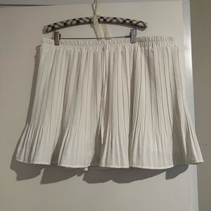 Arula / Alter’d State White Plisse skirt